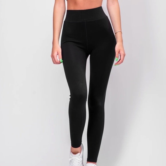 By Egreis Pants - By Egreis BYE Black Leggings Small NWOT